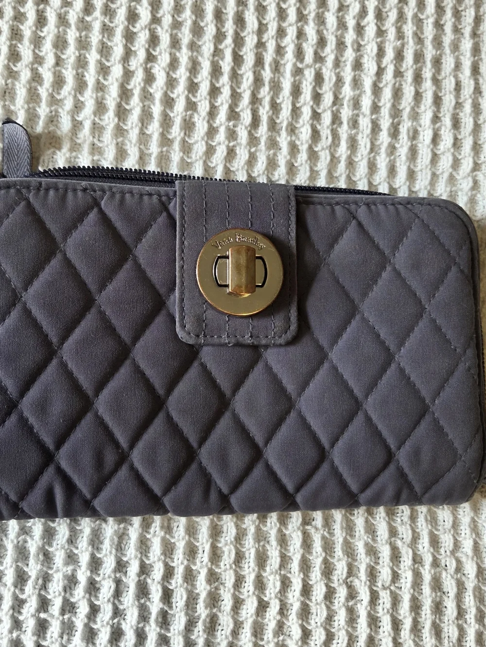 Vera Bradley Wallet In Grey